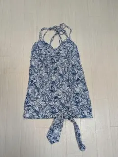BACKS ペイズリー柄 キャミソール ブルー系のサムネイル