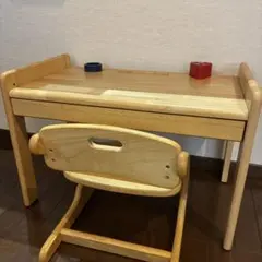 大和屋 ブォーノ アミーチェ デスク＆チェア 木製