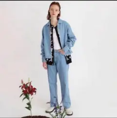 ttt msw デニムジャケット TTT MSW（ティー）の「Organic cotton denim jacket（その他