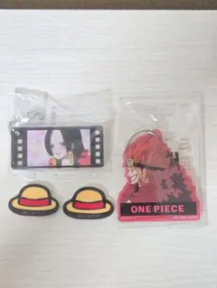 ONE PIECE キーホルダー、マグネット4点セット