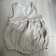 値下げ！！anneshirley クリーム　ロンパース　M
