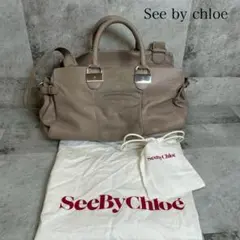 See by chloe レザー 2WAY ショルダー ハンドバッグ RG402