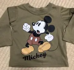 ミッキー　長袖Tシャツ　90