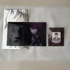 BURN THE STAGE ミニクリアファイルとバッジセットジミン