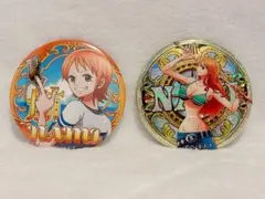 ワンピース 輩缶バッジ　SHINE.サバイバルの海　ナミ