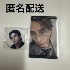 INI 西洸人　XQUARE W会員トレカ　ミニ缶バッジ