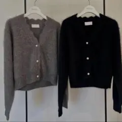 【新品未使用】コンコンカーディガン rosy monster ダークブラウン rosymonster ロージーモンスター コンコン ダークブラウン - メルカリ