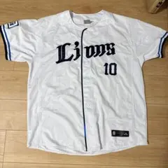 実使用　支給　埼玉西武ライオンズ　練習　ユニフォーム　ジャージ 実使用 支給 埼玉西武ライオンズ 練習 ユニフォーム ジャージ