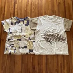 幾何学模様Tシャツ2枚セットのサムネイル