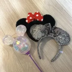 ミニー カチューシャ ディズニー TDR 40周年バルーンセット