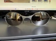 レア　Oakley e wire チタニウム　シルバー