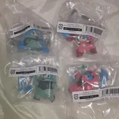 ガンダム　初音ミク　ザクぐるみ　ガチャガチャ　フィギュア　コレクション　全4種