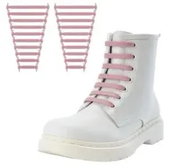 ほどけない❣️RJ-Sport 靴ひも-結ばない 靴紐 ゴム 靴ひも 伸縮 靴紐