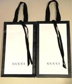 Gucci グッチ　ショップ袋２枚セット