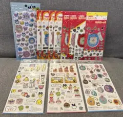 【正規品】たまごっち　大人の図鑑　キラキラシール　プチドロ　12点セット