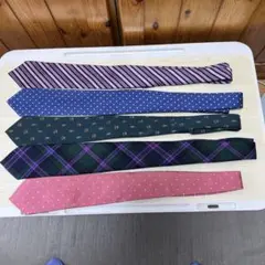 ネクタイ 5本セット 多様なデザイン