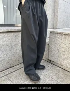 select MOCA by son タックバルーンワイドパンツ セレクトモカ