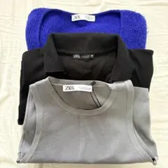 ZARA ニットカーディガン