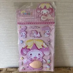 サンリオ　マイメロ　お腹シール　ぷにぷに　3D 立体