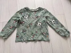 H&M 動物柄 長袖カットソー 4-6Y