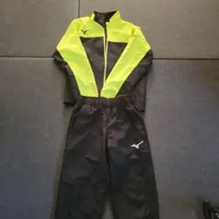 Mizuno 蛍光イエロー/黒 ジャージ上下セット