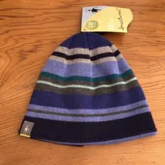 新品未使用　smart wool スマートウール ニット帽　2・3歳用