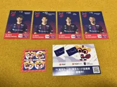 Ｊリーグ　FC東京　カード&ステッカーセット