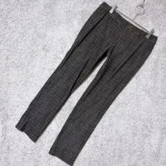 6465 エンスウィート カジュアルパンツ Ｌ 黒 ストレッチ 通勤 オフィスのサムネイル