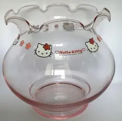 平成レトロ ハローキティ ガラス製 金魚鉢 - メルカリ