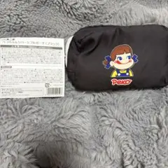 不二家 ペコちゃん リバーシブルポーチ ブラックのサムネイル