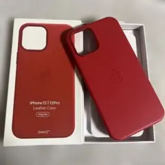 新品未開封-互换品iPhone 12/12pro Leather Caseのサムネイル
