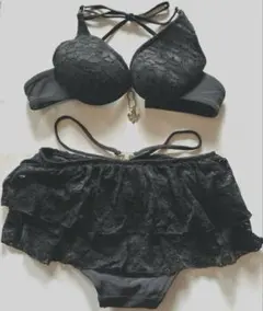 ブラック セパレート水着　Ｍ