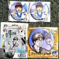 銀魂　志村新八　アクリルスタンド　アクリルフィギュア　缶バッジ　ローソン　銀魂展