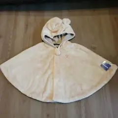 新品タグ付き　ミキハウス ベビーポンチョ