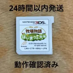 3DS 牧場物語 はじまりの大地