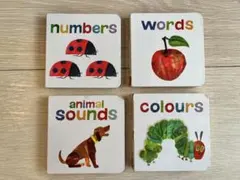 エリックカール はらぺこあおむし ミニ英語絵本4冊セット