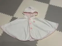 ミキハウス ベビーポンチョ マント　　70〜90㎝