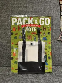 新品未開封 L.L.Bean PACK & GO TOTE トートバッグのサムネイル