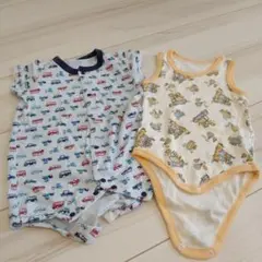 半袖ロンパース＆タンクトップ　2種類