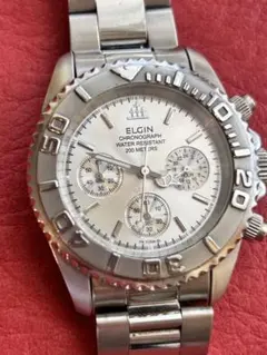 最終値下げ 希少 エルジン DEEP DIVER メンズ　クオーツ稼働品 最終値下げ 希少 エルジン DEEP DIVER メンズ クオーツ稼働品