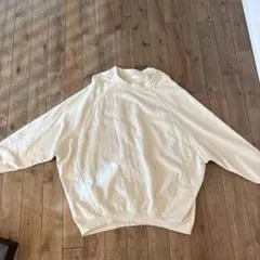 patterniorso アイボリー トレーナー