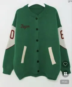 nugu Celume milkロゴ カーディガン