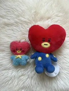 bt21 tata キーホルダー　ぬいぐるみ　セット