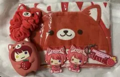 莉犬くん アニマル セット タオル シュシュ ポーチ すとぷり 莉犬 りいぬ