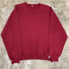 古着 90s RUSSELL ラッセル 無地ブランクスウェット メンズM