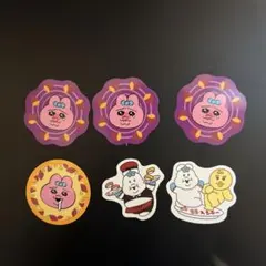 スシロー おぱんちゅうさぎ んぽちゃむ コラボ　ピック お芋デザート　おいも