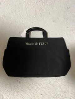 メゾンドフルール　マルチポケットバックインバック　ブラック