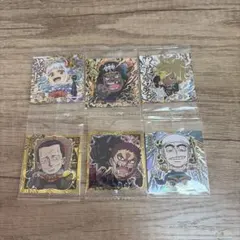 ワンピース キャラクター ステッカー 6枚セット