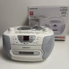 AudioComm CDラジオカセットレコーダー RCD-595N-S 本体のサムネイル