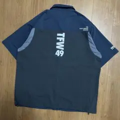 【TFW49】S/S LIGHT SHIRT ネイビー　L シャツ　ゴルフのサムネイル